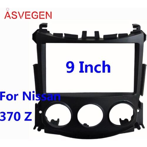 Car Fascias Stereo Audio Panel Radio Navigation Frame Dash Kit For Nissan 370 Z