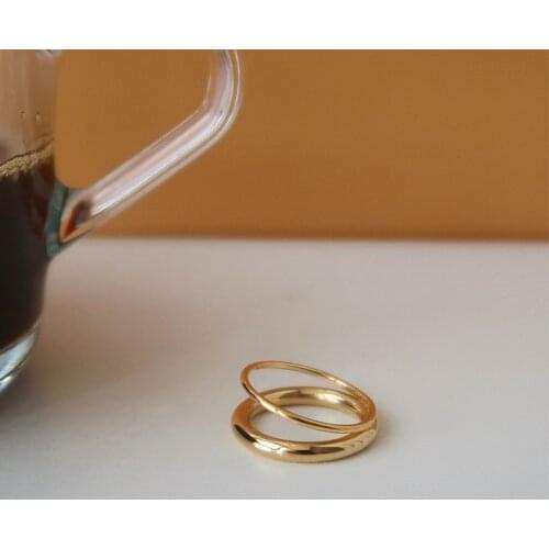 Женские золотые кольца CARLZHU China At AliExpress