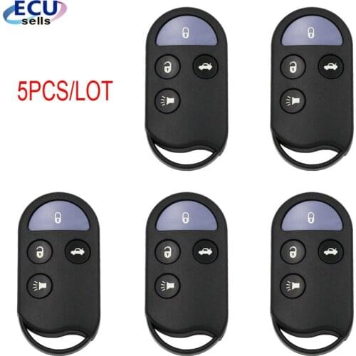 5PCS*4 Button Remote Key Keyless Entry Fob Shell Case for Nissan Maxima