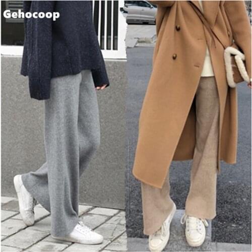 Женские трикотажные брюки GEHOCOOP China At AliExpress