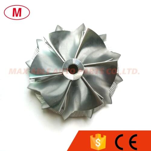 K16 1862-123-2002 High Performance Turbo Aluminum 2618/Milling/Billet compressor wheel 49.60/62.00mm 6+6 blades for N55B30A/N55