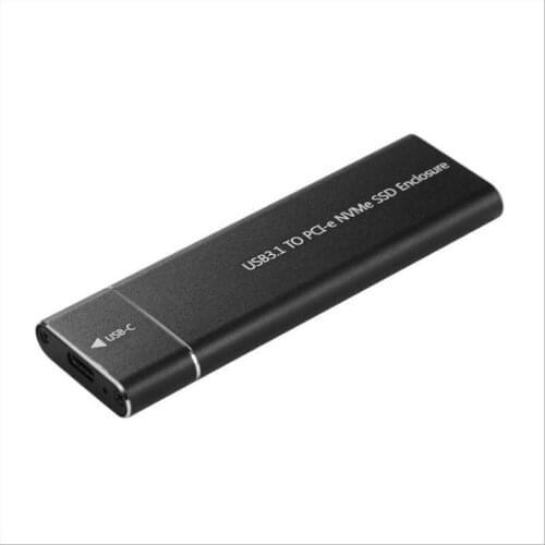 USB3.1 Type-C to M.2 M Key NVMe PCIE SSD Box Solid State Drive Housing Case 10Gbps M2 SSD 2280 Hard Drive Disk Enclosure HDD Box