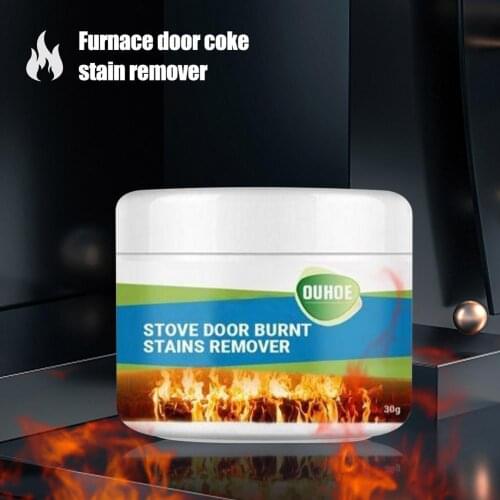 30g Kitchen Utensils Detergent Remover Burnt Stains Pot Stove Door Burnt Oven Cleanning Stain Cleaner Multi-purpose Cleaner