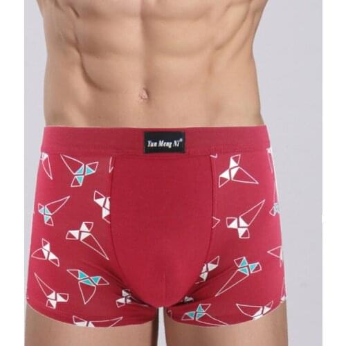 Hot sell 3PCS/LOT New Fashion bamboo fiber mens boxers mens underwear wholesale boxers manufacturers direct sales 88162