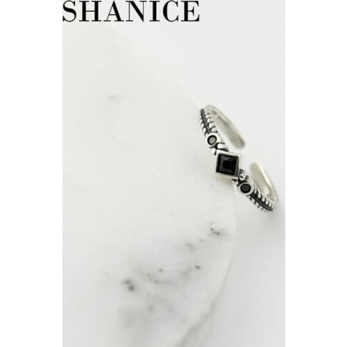 MLKENLY Rings With Crystals