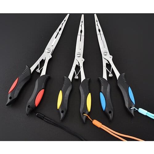 Multifunctional Fishing Pliers Bait Hook Remover Fishing Tackle Cutting Scissors Fishing Accessories Cutting Fish Use Tongs