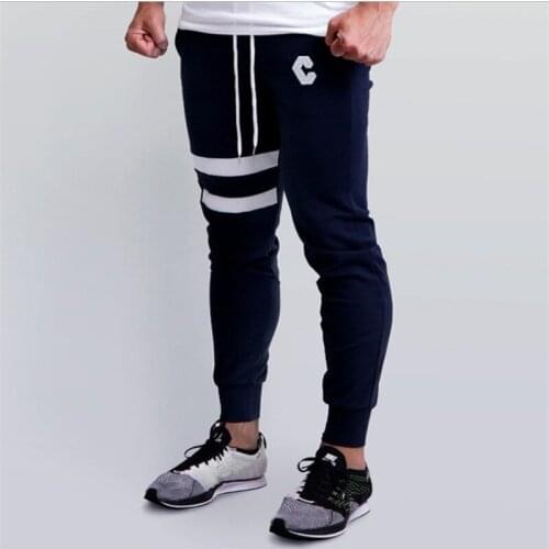Mens Joggers Black Casual Pants Fitness Male Sweatpants Tracksuit Bottoms Skinny Sportswear Trousers Gyms Joggers Track Pants
