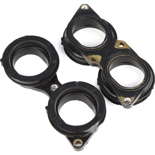 Motorcycle Carburetor Intake Manifold Adapter Joint Boot For Yamaha 14B-13595-00 14B-13596-00 YZF R1 2009-2014 R1 RaceBase 09-12