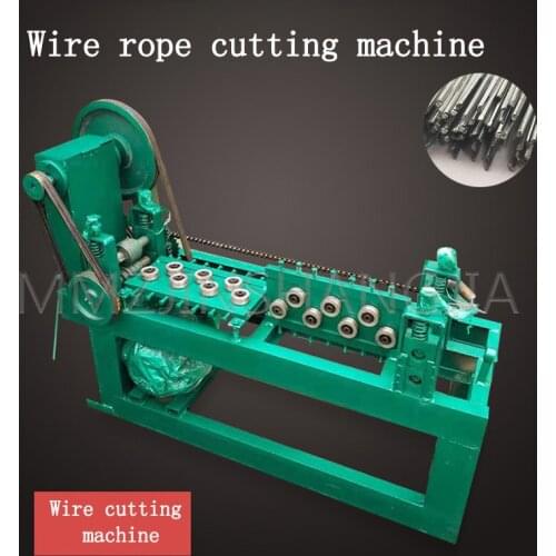 Fully Automatic Wire Straightening Cutting Machine Truncated Wire Rope Fine Wire Cutting Off Equipment High Precision
