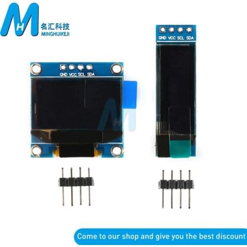 0.91/0.96 inch OLED IIC Serial White Yellow Yellow and Blue OLED Display Module128x32 128X64 I2C SSD1306 12864 LCD Screen Board