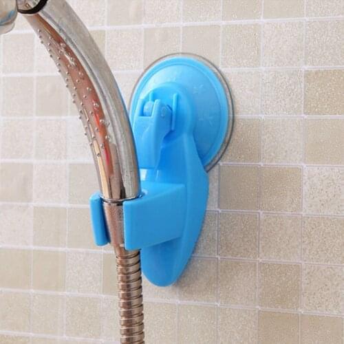 Home Bathroom Shower Head Holder Wall Suction Vacuum Cup Wall Mount Adjustable Faucet Holder High Quality Solid Sucker