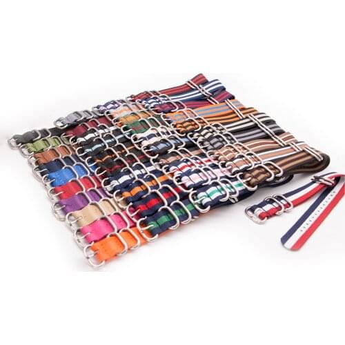 Premium Nylon Quick Release Replacement Watch Bands for Men Women Durable Breathable Bracelet Available in Four Sizes