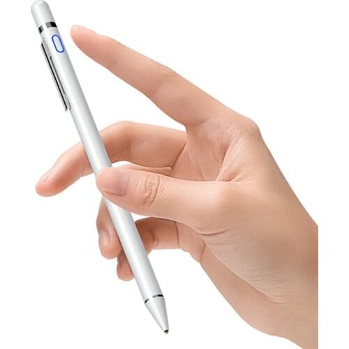 Universal Capacitive Pen Android IOS Stylus Pen With Clip Touch Screen Drawing Pen Suitable for Huawei Vivo Xiaomi Oppo