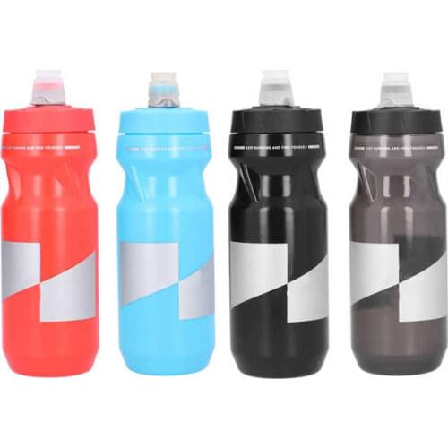 610ml Bicycle Water Bottle Mountain Bike Drinking Water Bottle Portable Sports Cycling Silicone Mouth Bottle Bike Sports Bottle