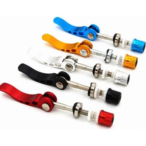 1PC Bicycle Quick Release Aluminium Seatpost Bike Mountain Clamp Accessories Tube Clamp Alloy Bicycle Bike Seat Seat Post