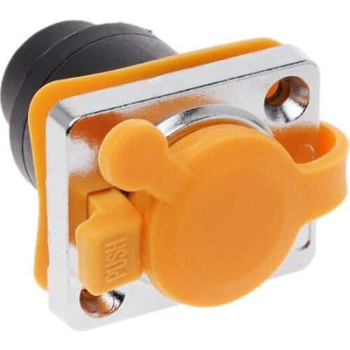 RJ45 Waterproof Connector Sockets LED Display Aignal Self-locking Plug Connector