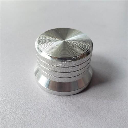 6pcs aluminum plastic knob potentiometer knob 30*20*6mm O shaft Matte Scrub Ballast cap Volume knob switch cap amplifier