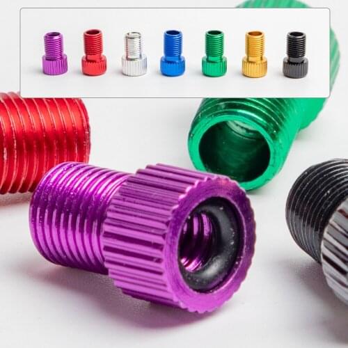 MTB Road Bicycle Bike Presta to Schrader Pump Valve Adapter Bike Accessories Connector Convert Repair Tools bomba bicicleta