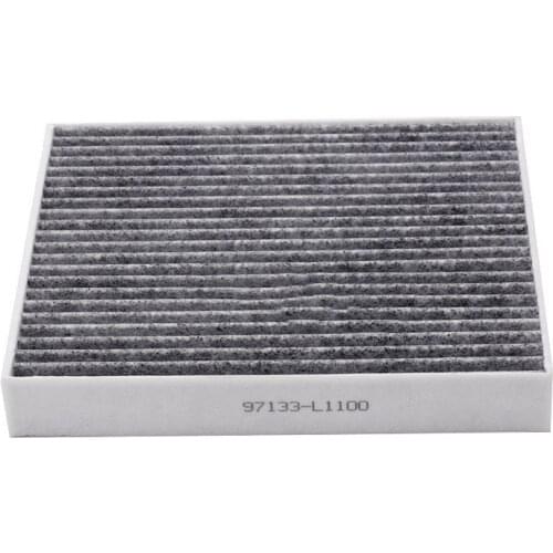Active Carbon Cabin Air Filter Element Suit For Hyundai 2020 Sonata For KIA 2020 K5 OEM 97133-L1100 97133-L000