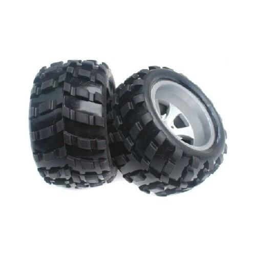 Free shipping Wltoys A979 1/18 Rc Car Spare Parts one Right Tire and one Left Tire A979-01/02
