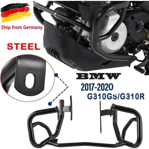G310R G310GS Crash Bar Lower Engine Guard Frame Protector Bumper For BMW G 310 R 2017 18 2019 2020 2021 G310 GS Accessories Moto