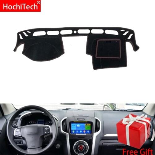 For Isuzu mu-x D-MAX 2015 2016-2019 Right and Left Hand Drive Car Dashboard Covers Mat Shade Cushion Pad Carpets Accessories
