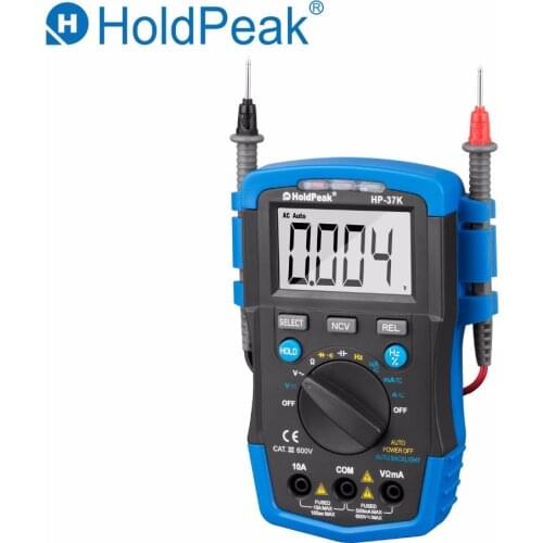 HoldPeak HP-37K professional multimeter AC DC Volt Current Resistance Capacaitance Frequency Auto Range