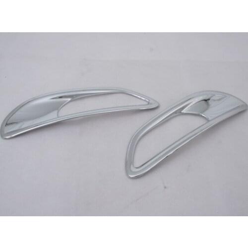 Chrome turn signal light cover ABS Chrome For Jeep Renegade 2015 2016 Red