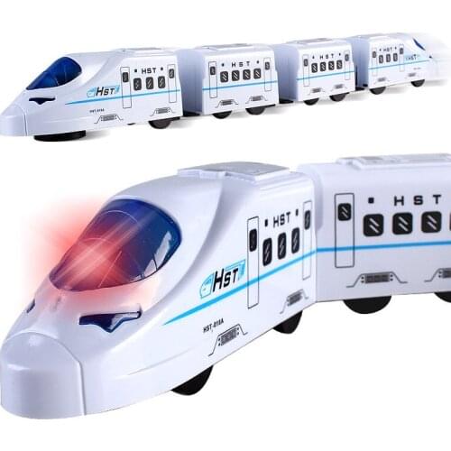 1:60 Simulation Alloy Metal High Speed Rail Diecast Train Toy Model Educational Children Collection Gift Electric Universal