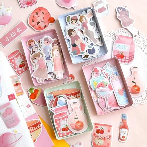 Mint Gourmet Temptation Sweetheart Girl Decorative Stickers Adhesive Stickers DIY Decoration Diary Stickers