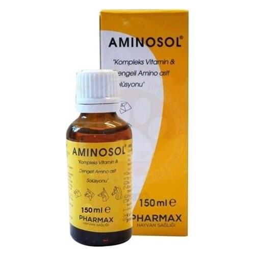 Pharmax Canvit Aminosol Vitamin And Amino Acid Solution 150 Ml For Animals