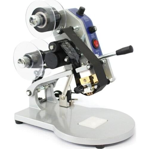 Hand press ribbon code printer Production date and batch number Digital imitation inkjet printer Direct heating printer