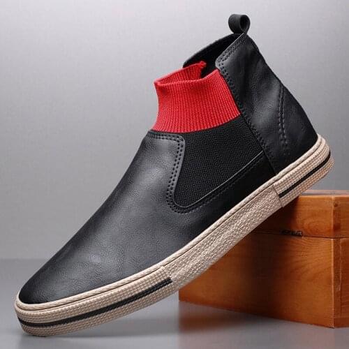 Мужские высокие кеды RZYFFS China At AliExpress