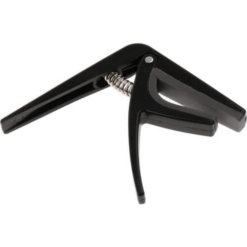 Ukelele Mini Guitar Capo Tuner Trigger Quick Change Clamp Key Tone Adjusting Capo For 6 String Acoustic Classic Tuning Clamp