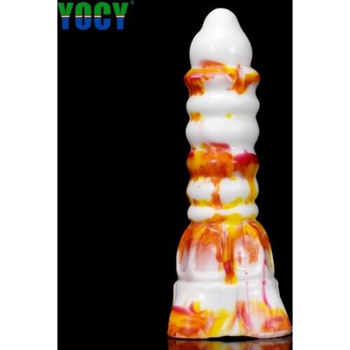 YOCY Temple of Beasts Huge Anal Butt Plug Massager Silicone Fantasy Dildo Fetisch Sex Toys For Women Pleasure Erotic Sex Shop