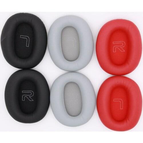 1 Pair Replacement Ear Pads Leather Earmuff Earpads Cover for Edifier W820BT W820 BT Headphones Headset