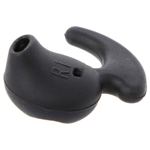2 Pairs Black Silicone Earbud Eartip Replacement for samsung S6 Sports Earphone