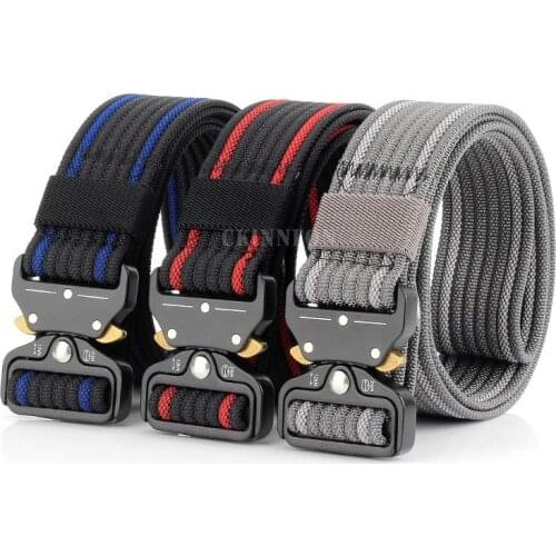 50Pcs/Lot New Quick-releasing For 3.8 Deduction Outside The Belt Tactical Nylon Belt Outdoor Training Belt Sport Belt
