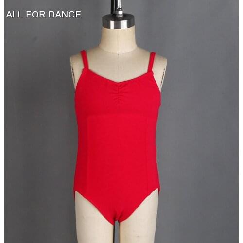 Ballet Dance Wear Camisole Leotard for Girls Practice Bodywear Child Dancing Leotard with Bust Line 8 Colors Available 03D0024