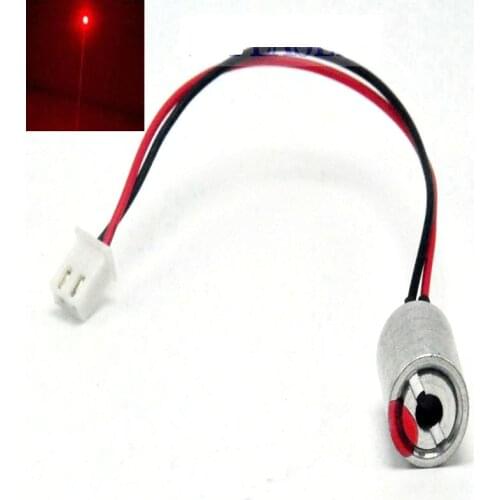 DC2.5V 80mW 650nm Laser Diode Module 12x18mm LED Light w NO Driver