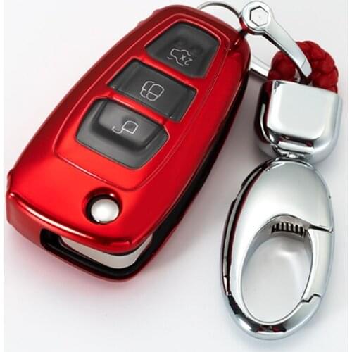 For Ford Fusion Mondeo Mustang F-150 Explorer Edge 2015-2018 car Accessorise Durable Full Cover soft TPU Car Key Fob Case Shell