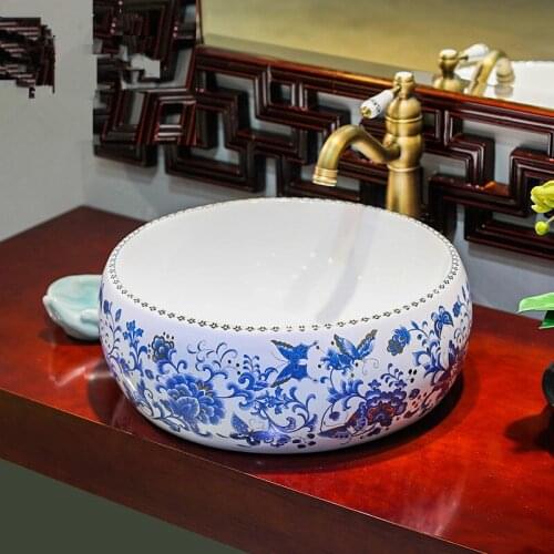 Porcelain bathroom vanity bathroom sink bowl countertop Ceramic bathroom sinks Bathroom Wash Basin Ceramic