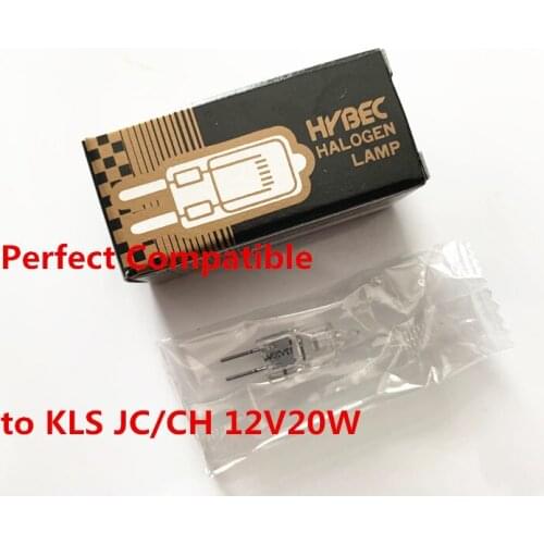 KLS JC/CH 12V20W Biochemical Analyzer Halogen Lamp UV Remitted 340nm-700nm JC/CH12V20W 2V 20W 2000 Hours Spare Bulb