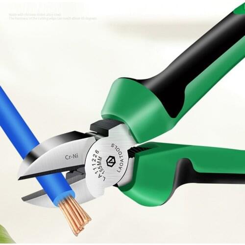 LAOA 6inch Diagonal Cutting Pliers Cable Cutting Tool Multi-function Diagonal Pliers