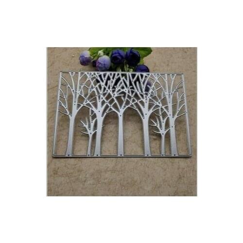 Nice Tree Cutting Dies background Metal Cutting Dies Stencils For Card Making Decorative Embossing Suit Paper Cards Stamp DIY