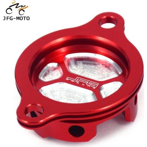 Motorcycle CNC Aluminum Engine Oil Filter Cap Cover For HONDA CRF250R CRF 250R 2010 2011 2012 2013 2014 2015 2016 2017 Dirt Bike