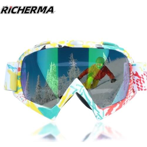 Eyes Protective Motocross Glasses Dustproof Windproof Ski Glasses Men Women Helmet Motorcycle Glasses Goggles For Cross-Country