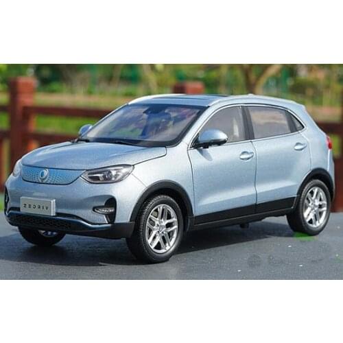 Original Factory Authentic 1:18 Zhijun GX5 Zedriv GX5 Blue new Energy Pure Electric Alloy Scale Toy Car Model For Gift, Collecti