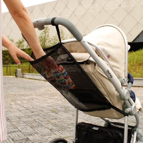 Practical Baby Infant Stroller Mesh Bottle Diaper Storage Organizer Bag Holder