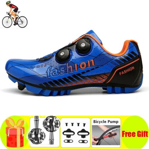 Professional Mountain Bicycle Shoes Men Cycling Sneakers Sapatilha Ciclismo Mtb Women Breathable Self-Locking Racing Bicicleta